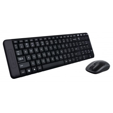 Logitech MK220 draadloze set k/b + optische muis