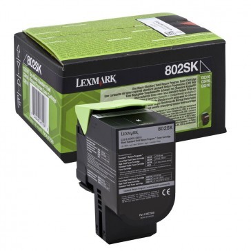 Lexmark 802SK toner CX310/410/510 2500 pagina's zwart