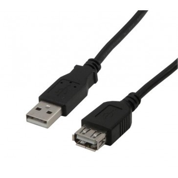 USB 2.0 a/a verlengkabel 3 meter