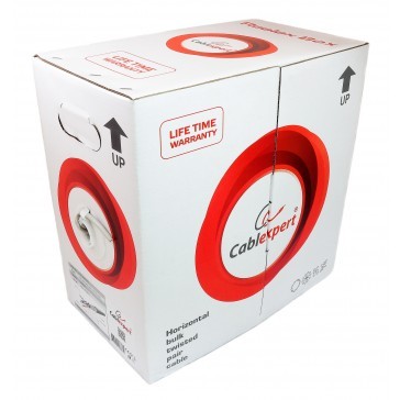 305M UTP cat 6 kabel op rol - koper