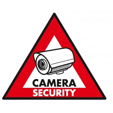 Sticker camera security per 5 verpakt