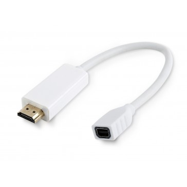 Mini display poort female naar HDMI adapter male