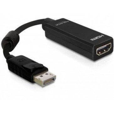 DisplayPort male naar HDMI female - 12cm kabel