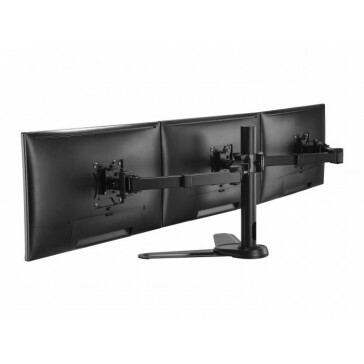 Equip monitorarm 3 monitoren bureaubeugel voet