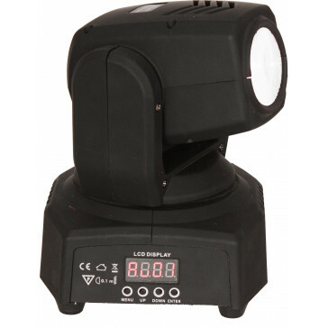 DMX bestuurde 4x Witte LED ‘Wash’ Moving head