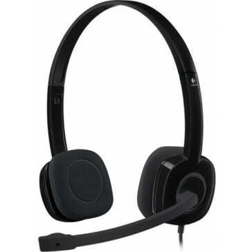 Logitech headset H151 on-ear met microfoon - 3.5mm