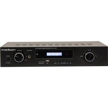HiFi Stereo versterker bluetooth / 2x180w - zwart