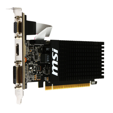 PCIe vga kaart 1GB GeForce GT710 dvi-hdmi-ddr3-rib