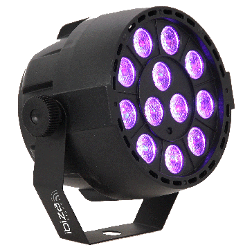 MINI PAR 12x2W UV, DMX