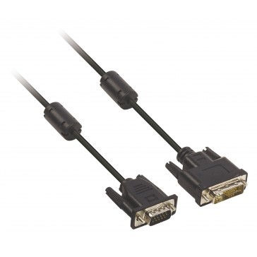 VGA kabel dsub naar DVI-I kabel m/m 1.8 meter