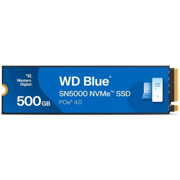 WD 500GB M.2 SSD Blue SN5000 - 5000MB/4000MB lezen/schrijven