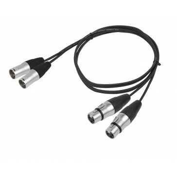 Audio kabel XLR-male naar XLR-female - 1,5 meter