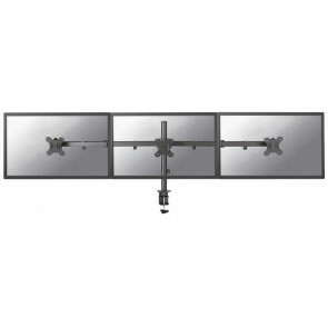 Neomounts D550D3 monitorarm 3 monitoren bureau-klem/doorvoer