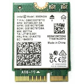 Intel wireless AC 9560 module M.2 802.11AC & BT 5.1