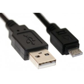 Kabel van USB 2.0 naar micro-A male 1.8 meter