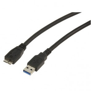 Kabel van USB 3.0 naar micro-B male 1.8 meter