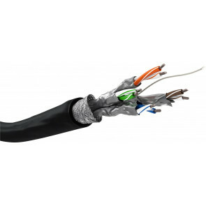 100M S/FTP cat6 buiten-kabel op rol