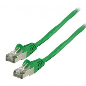 2M groen F/UTP cat6 metalen connectoren