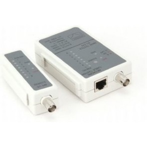 Kabeltester voor RJ45 en RG58-bnc