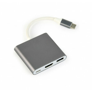 USB-C male naar HDMI female - USB-A - USB-C