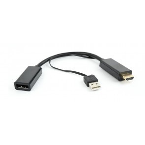 HDMI male kabel naar DisplayPort female 15 cm