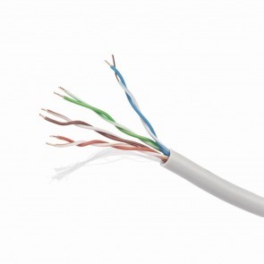 305M UTP cat5e (enhanced) kabel op rol 100% koper