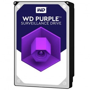 hdd 8TB sata3 WD 64MB Caviar Purple - voor bewakingscamera's